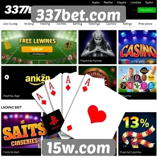 A variedade de jogos oferecidos pelo 337bet